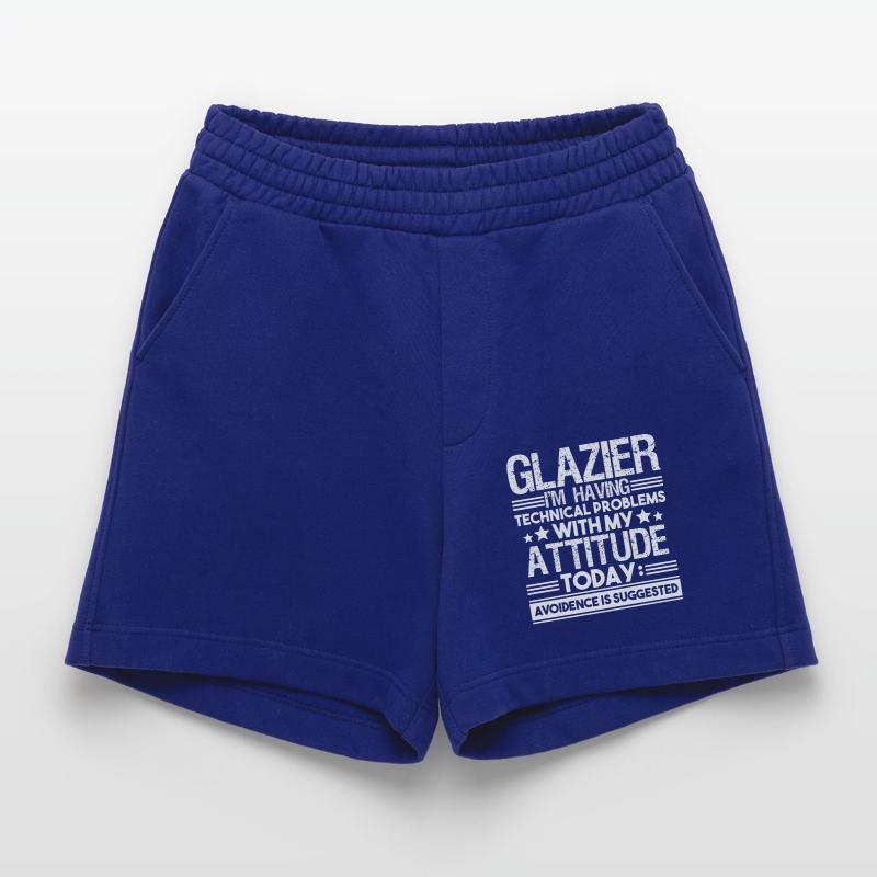 Glazier Having Technical Problems Heavyweight Shorts - made by SPREAD 