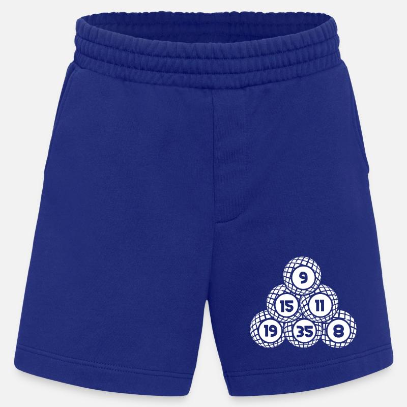 Bingo Player Bingo Balls Stack Bingo - Heavyweight Shorts - made by SPREAD  - Iconic Blue