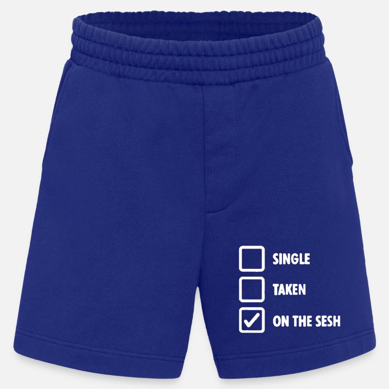 Sur le Tee de Statut Sesh - Short bio épais fabriqué en UE - Iconic Blue