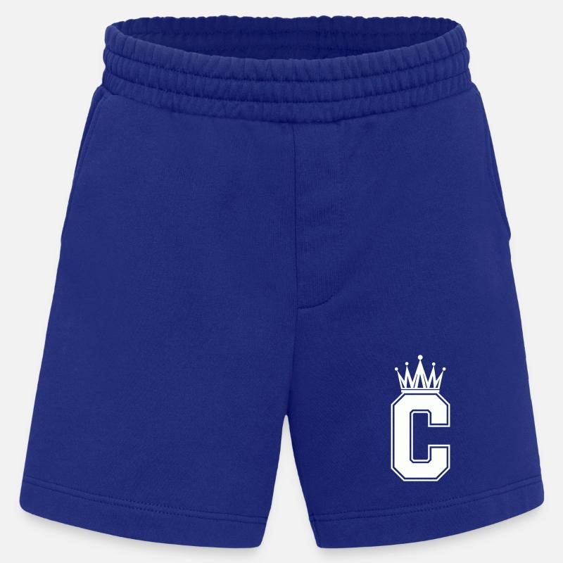 Buchstabe C - Heavyweight Shorts - made by SPREAD  - Iconic Blue