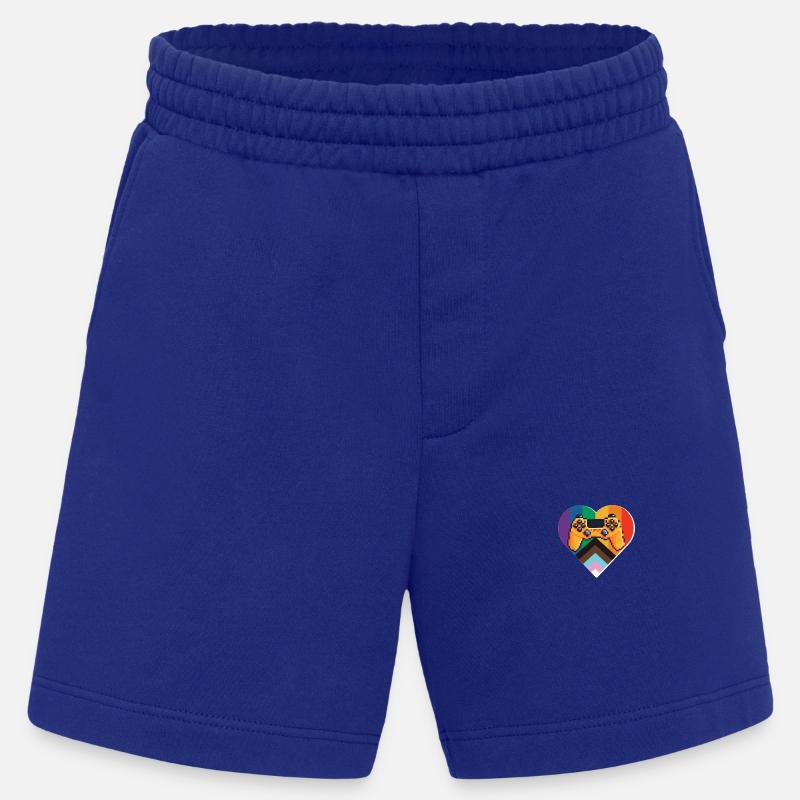 Pride Gaming Controller - Heavyweight Shorts - made by SPREAD  - Iconic Blue
