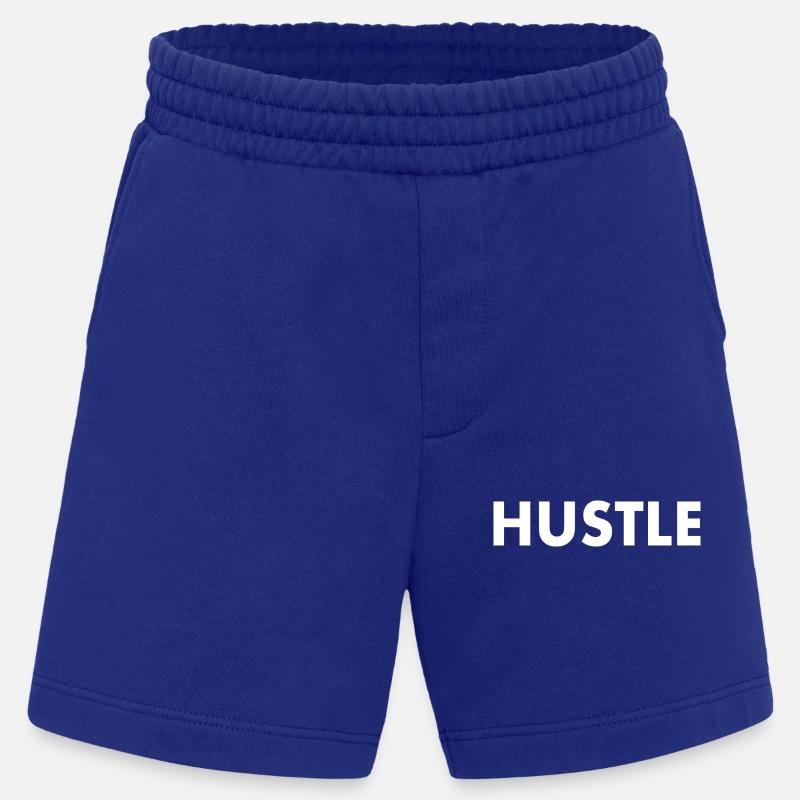 Hustle - Heavyweight Shorts - made by SPREAD - Iconic Blue