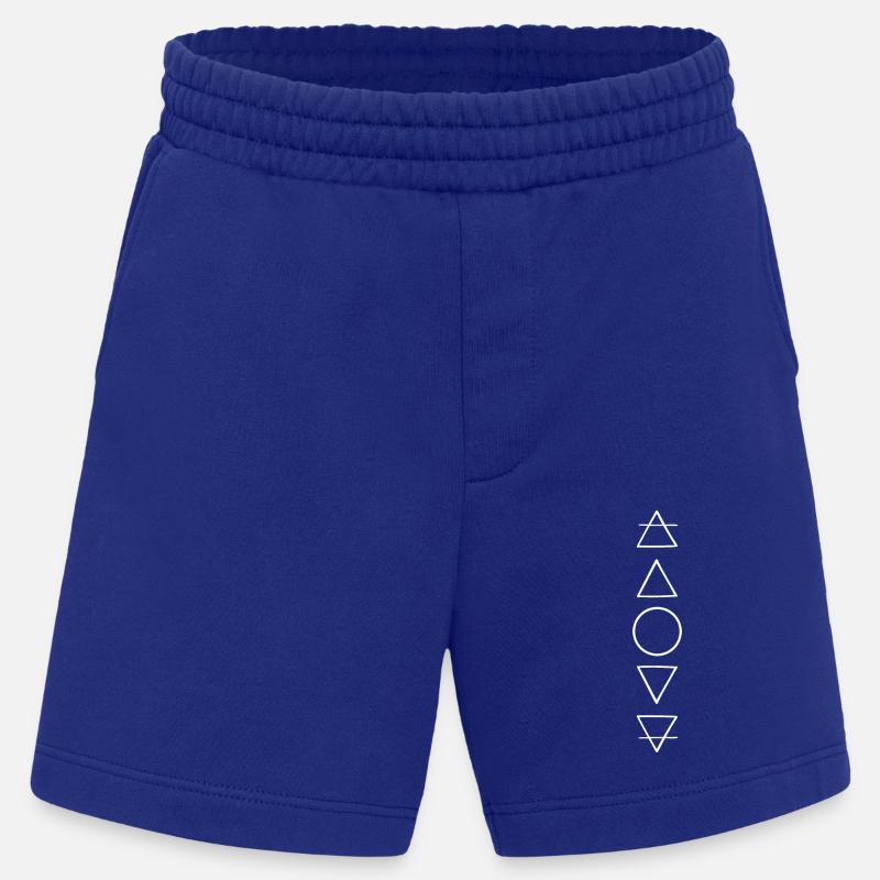 Die fünf Elemente - Heavyweight Shorts - made by SPREAD  - Iconic Blue