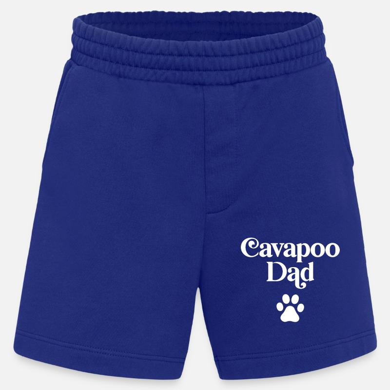 Papa Cavapoo - Short bio épais fabriqué en UE - Iconic Blue