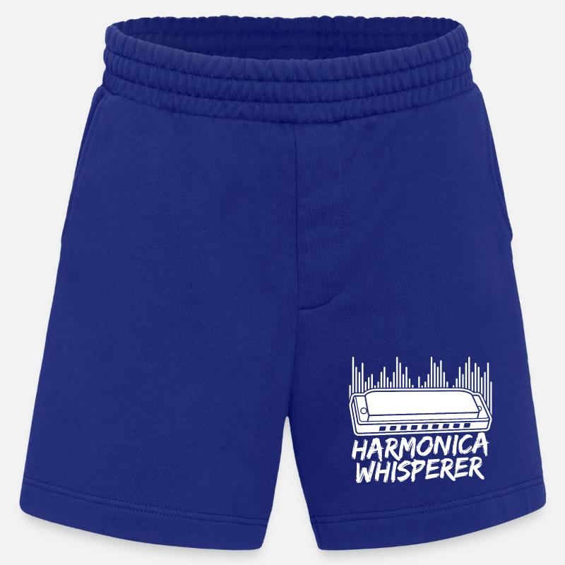 Harmonica Musican Whisperer Harmonica - Short bio épais fabriqué en UE - Iconic Blue