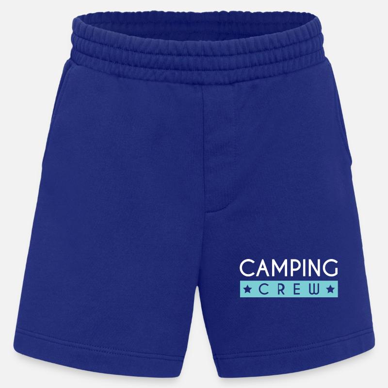 Camping Crew - Heavyweight Shorts - made by SPREAD  - Iconic Blue