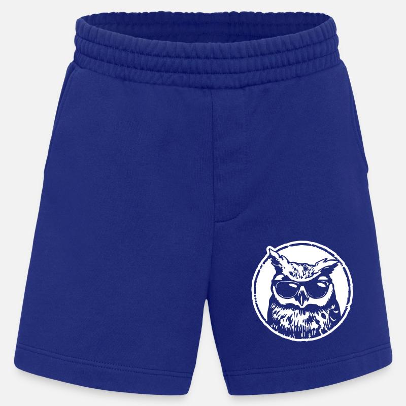 Hibou - Short bio épais fabriqué en UE - Iconic Blue