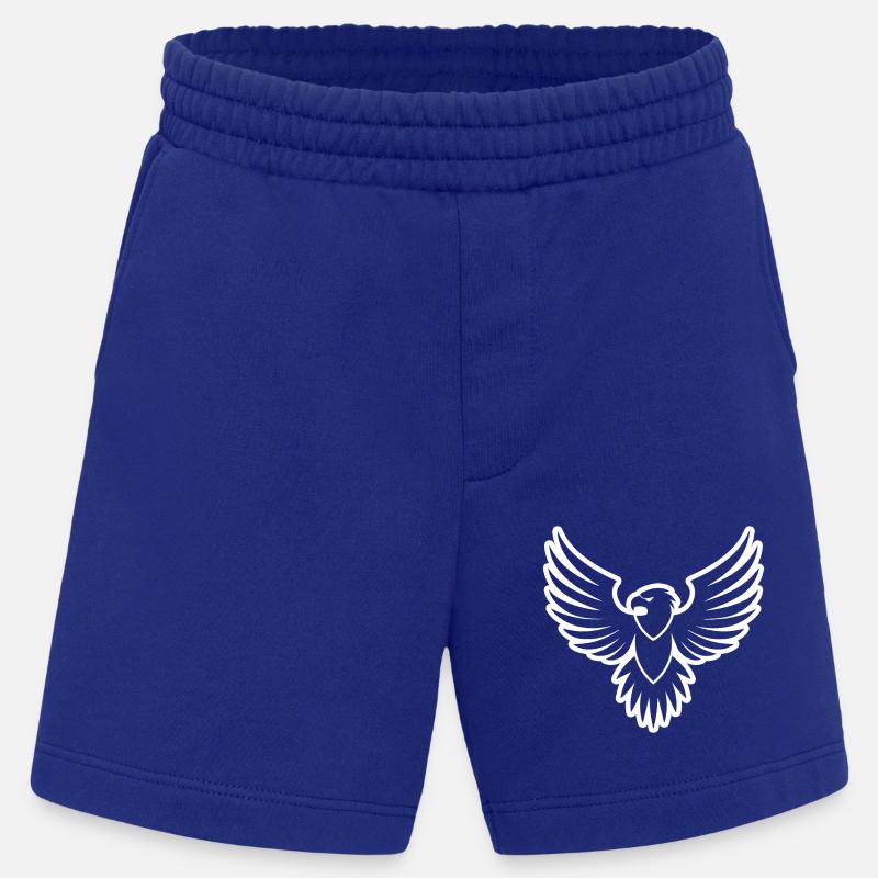 Aigle Tête d’aigle - Short bio épais fabriqué en UE - Iconic Blue