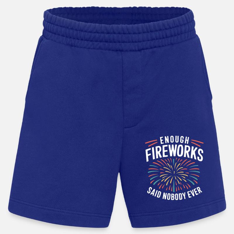 Pyrotechnics Fireworks Pyrotechnics - Heavyweight Shorts - made by SPREAD - Iconic Blue