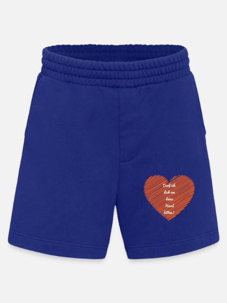 Origineller Heiratsantrag - Heavyweight Shorts - made by SPREAD - Iconic Blue