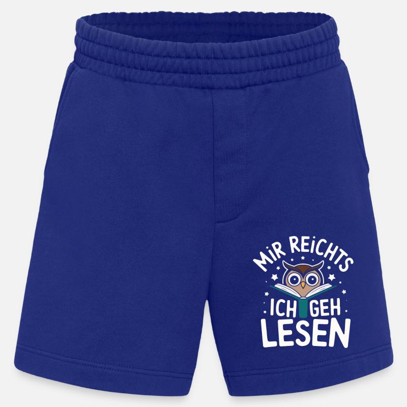 Nachteule Eule Eulen Vogel - Heavyweight Shorts - made by SPREAD - Iconic Blue