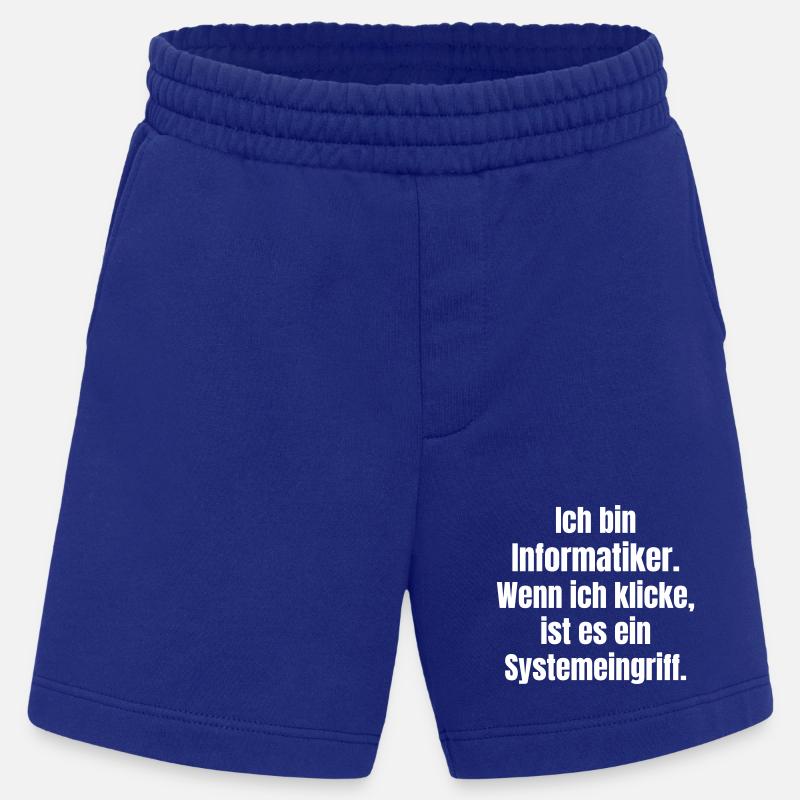 Ich bin Informantiker Systemeingriff - Heavyweight Shorts - made by SPREAD  - Iconic Blue