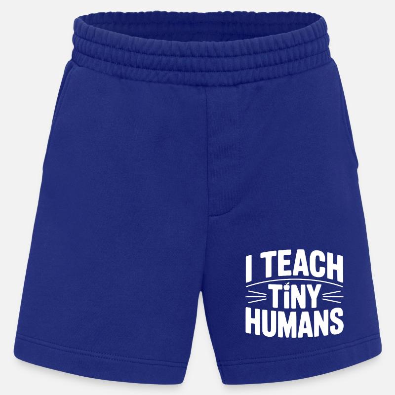 I Teach Tiny Humans - Heavyweight Shorts - made by SPREAD  - Iconic Blue