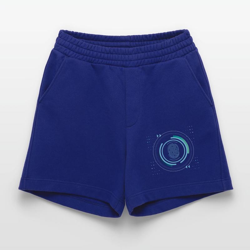 identity security safe nerd pixel pc tech science Heavyweight Shorts - made by SPREAD 