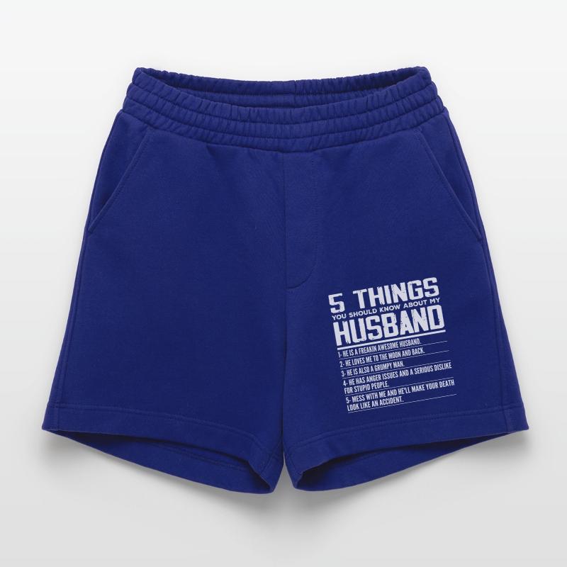 5 Things You Should Know About My Husband Marriage Heavyweight Shorts - made by SPREAD 