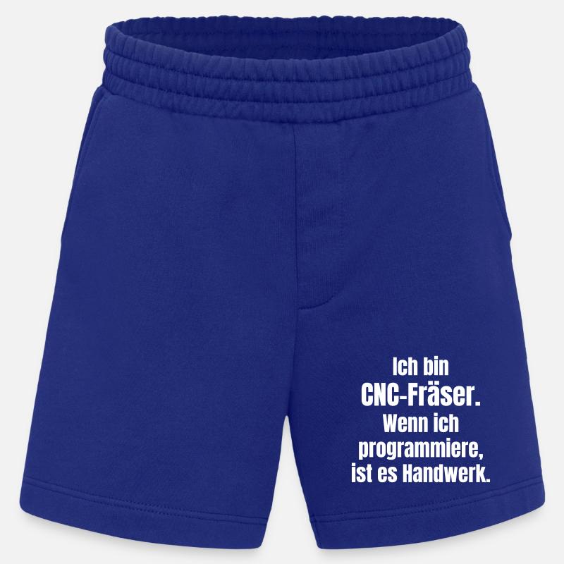 CNC router: Craftsmanship in code - Heavyweight Shorts - made by SPREAD  - Iconic Blue