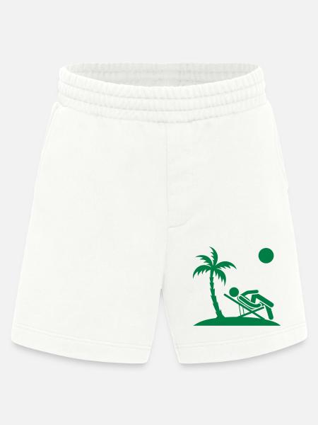 holiday chill - Heavyweight Shorts - made by SPREAD - OFF WHITE