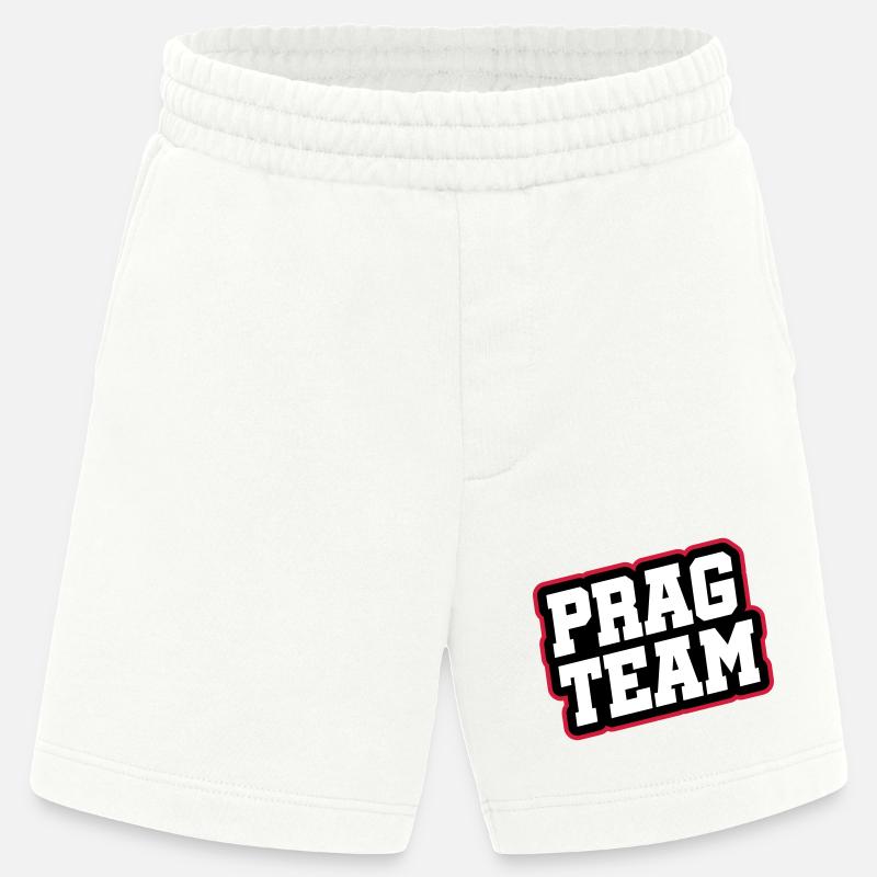 Prag Team - Heavyweight Shorts - made by SPREAD  - OFF WHITE