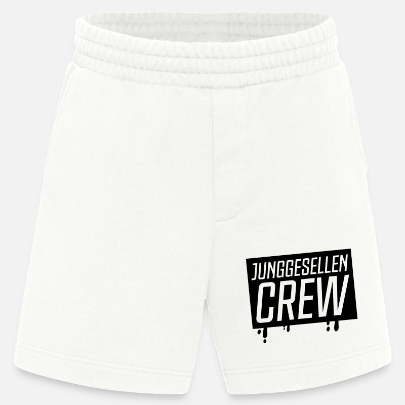 junggesellen crew - Heavyweight Shorts - made by SPREAD  - OFF WHITE