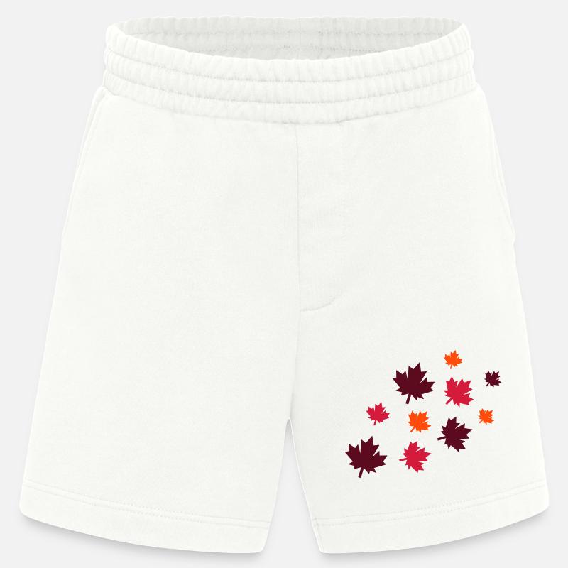 ahornblätter - Heavyweight Shorts - made by SPREAD - OFF WHITE