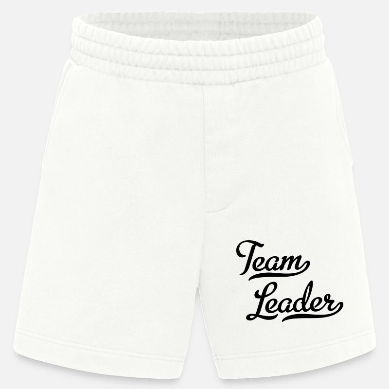 Chef d’équipe - Short bio épais fabriqué en UE - OFF WHITE