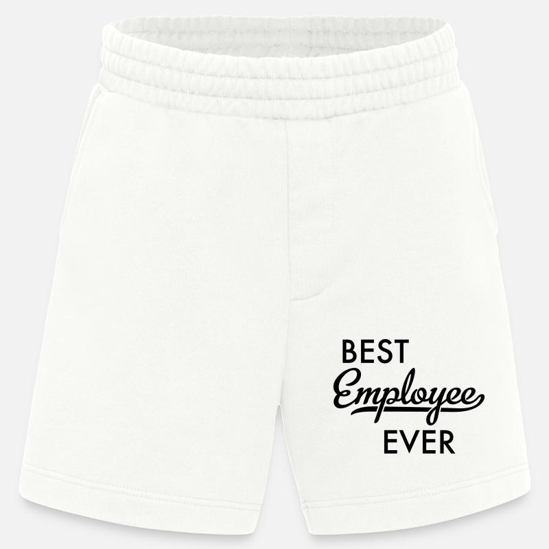 Mitarbeiter - Heavyweight Shorts - made by SPREAD  - OFF WHITE