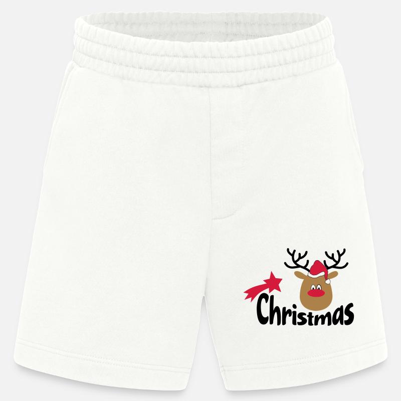 Weihnachten - Heavyweight Shorts - made by SPREAD - OFF WHITE