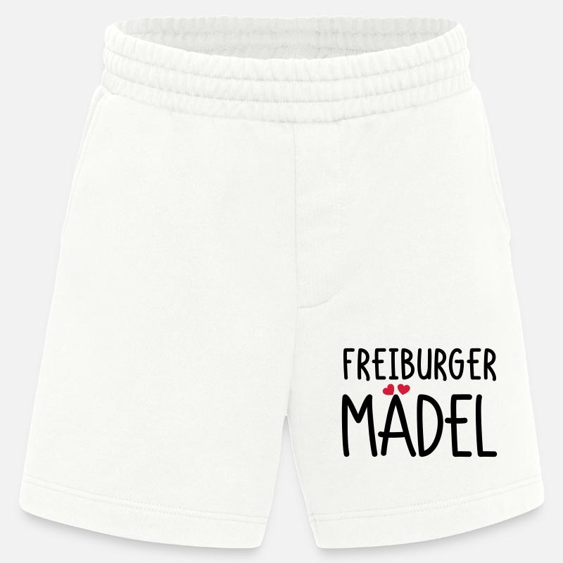 Freiburger Mädel - Heavyweight Shorts - made by SPREAD  - OFF WHITE