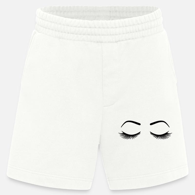 Wimpern - Heavyweight Shorts - made by SPREAD  - OFF WHITE