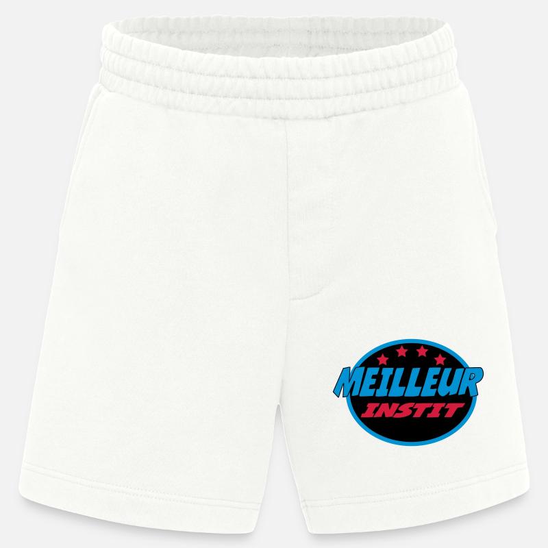 BESTER LEHRER - Heavyweight Shorts - made by SPREAD  - OFF WHITE