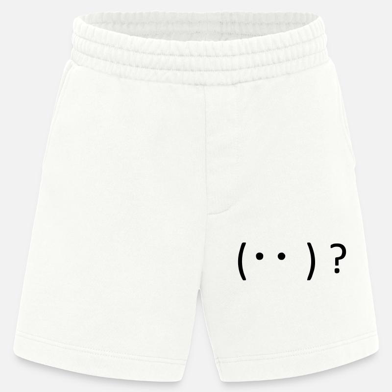 Verwirrt, aber neugierig! 🤔 - Heavyweight Shorts - made by SPREAD  - OFF WHITE