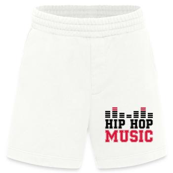hip hop music - Heavyweight Shorts - made by SPREAD  - OFF WHITE - Vorne