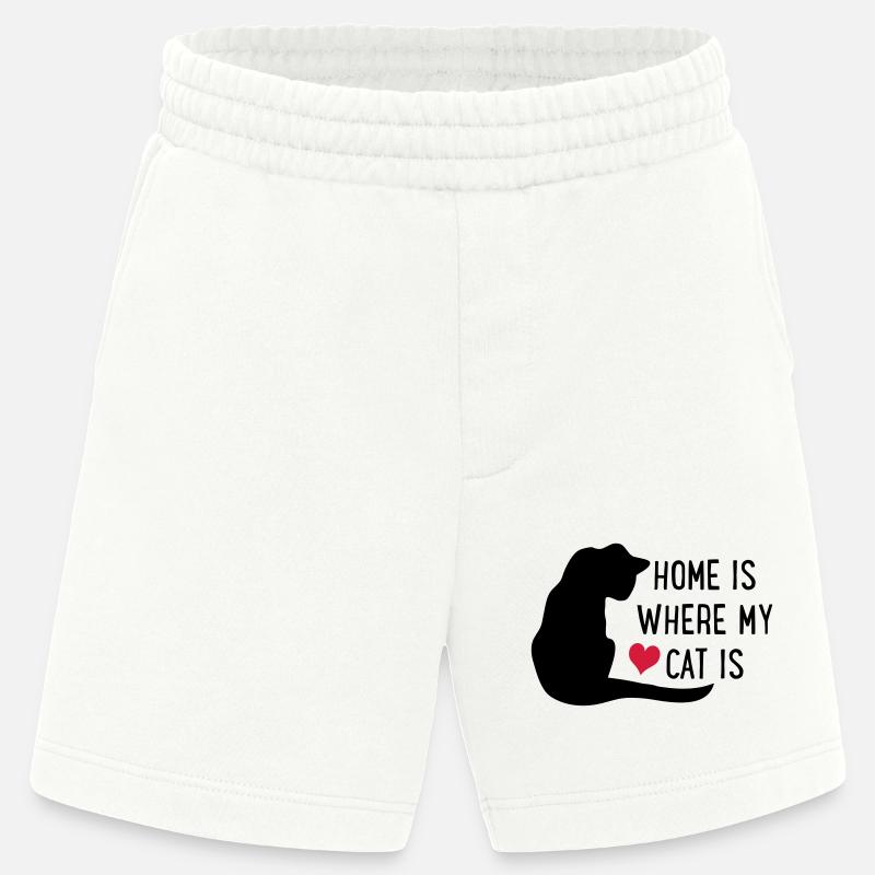 Katze - Heavyweight Shorts - made by SPREAD - OFF WHITE