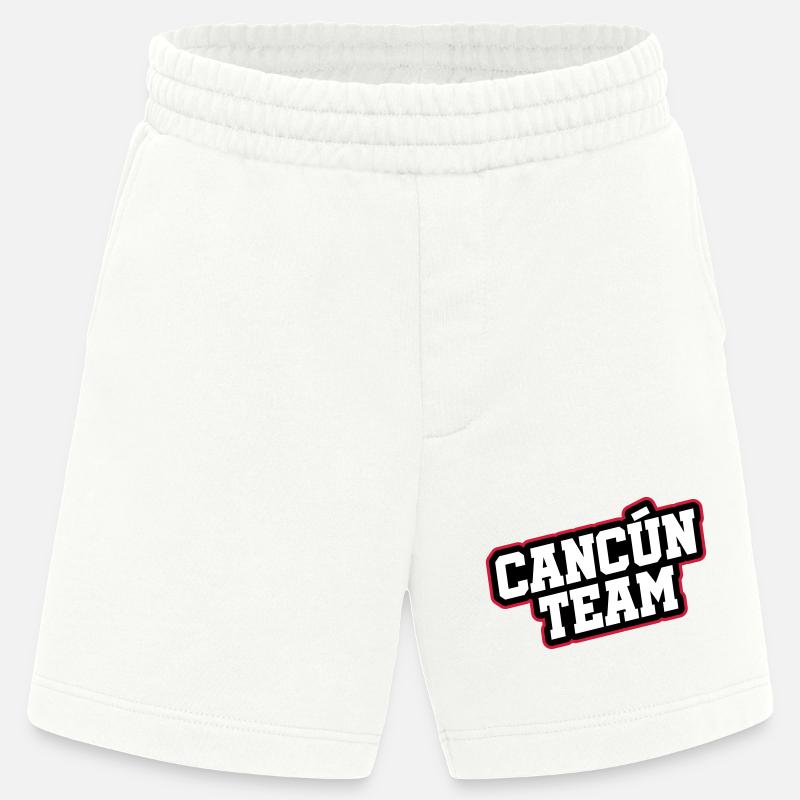 L’équipe de Cancún - Short bio épais fabriqué en UE - OFF WHITE