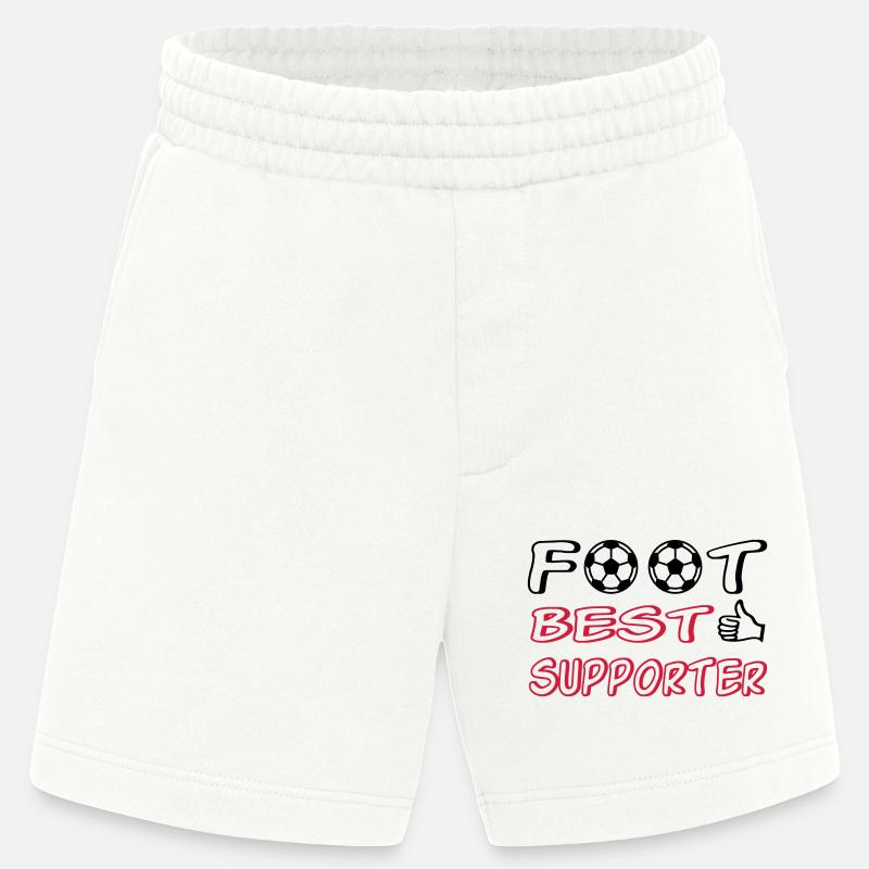 Fuß bester Unterstützer - Heavyweight Shorts - made by SPREAD  - OFF WHITE