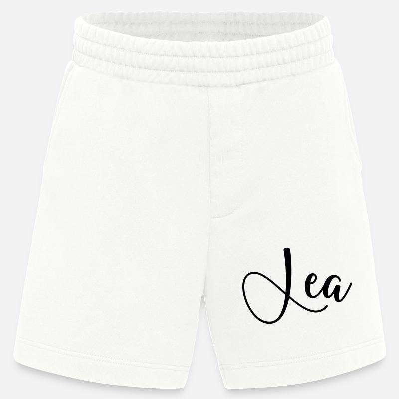 Nome Lea - Pantaloncini ecologici Heavyweight Made in UE - OFF WHITE
