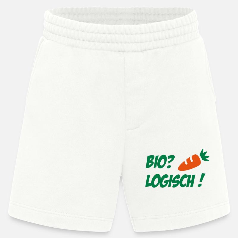Biological - Heavyweight Shorts - made by SPREAD  - OFF WHITE