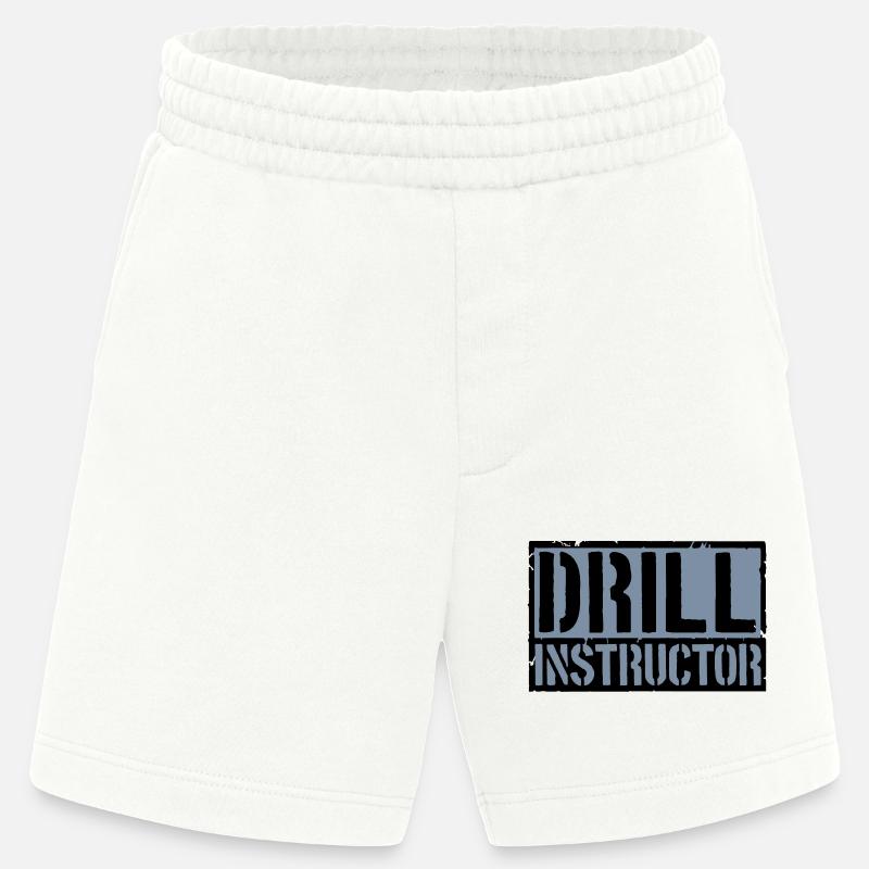 Shield Drill Instructor - Heavyweight Shorts - made by SPREAD  - OFF WHITE