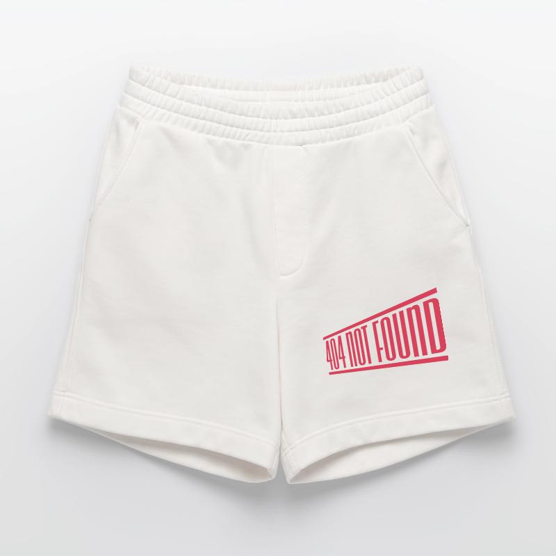 Computer 404 Message Connection Heavyweight Shorts - made by SPREAD 