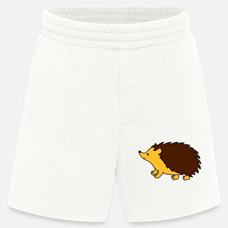 igel comic - Heavyweight Shorts - made by SPREAD  - OFF WHITE