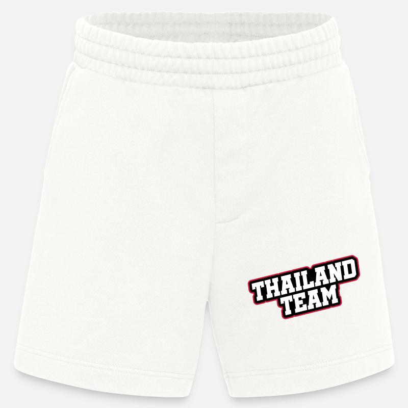 Équipe de Thaïlande - Short bio épais fabriqué en UE - OFF WHITE