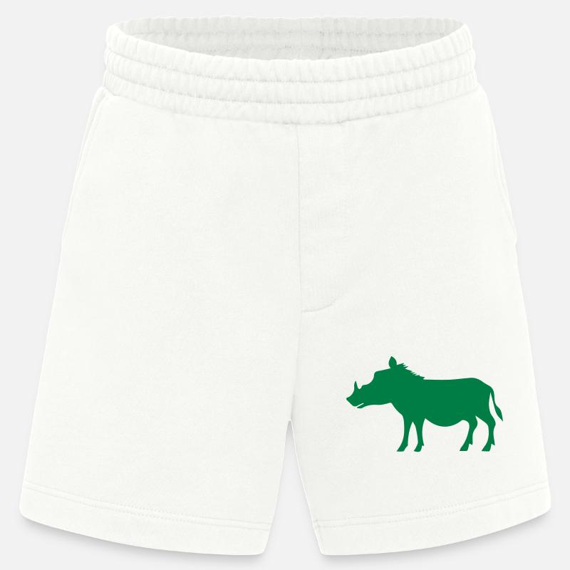 Wildschwein - Heavyweight Shorts - made by SPREAD - OFF WHITE