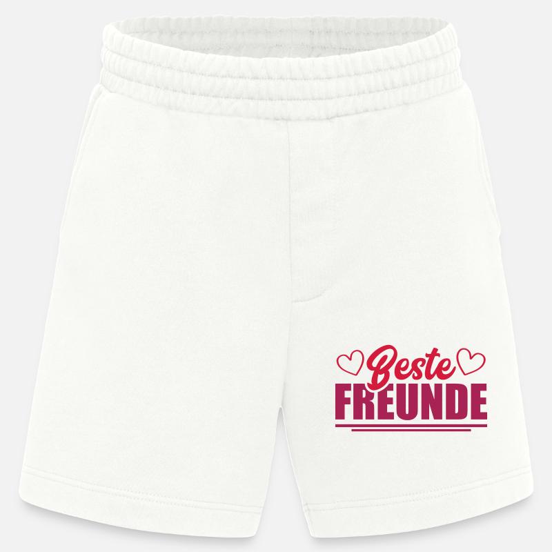 Meilleurs ami - Short bio épais fabriqué en UE - OFF WHITE