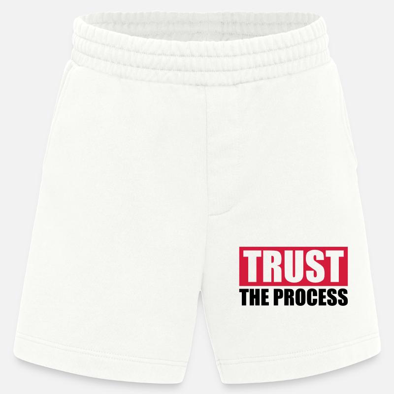 faire confiance au processus Devis - Short bio épais fabriqué en UE - OFF WHITE