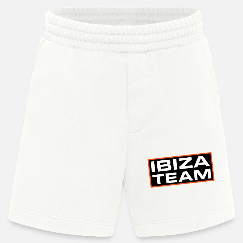 Équipe d’Ibiza - Short bio épais fabriqué en UE - OFF WHITE