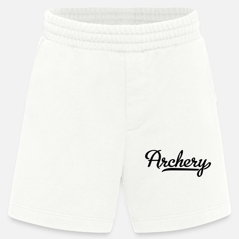 Tir à l’arc - Short bio épais fabriqué en UE - OFF WHITE