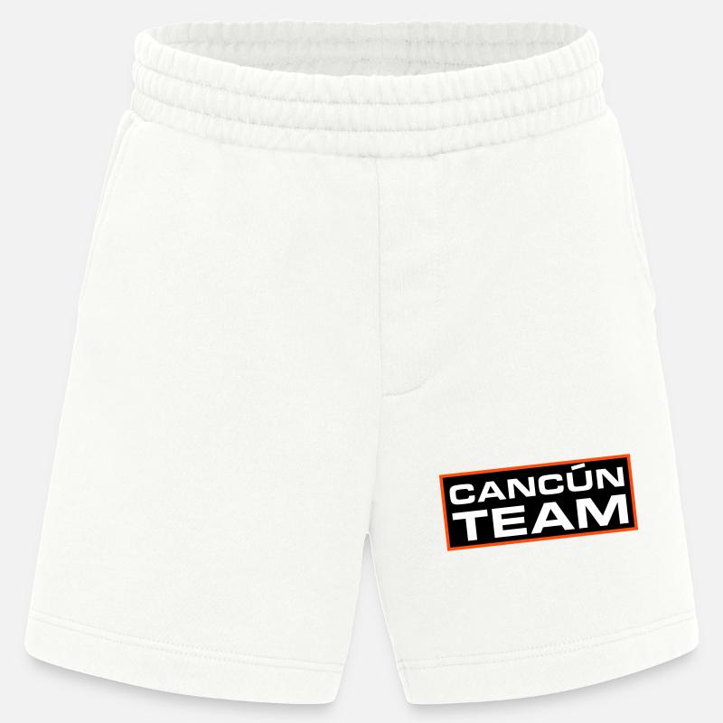 L’équipe de Cancún - Short bio épais fabriqué en UE - OFF WHITE