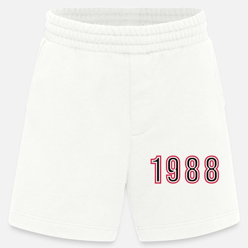 1988 Numéro de l’année - Short bio épais fabriqué en UE - OFF WHITE