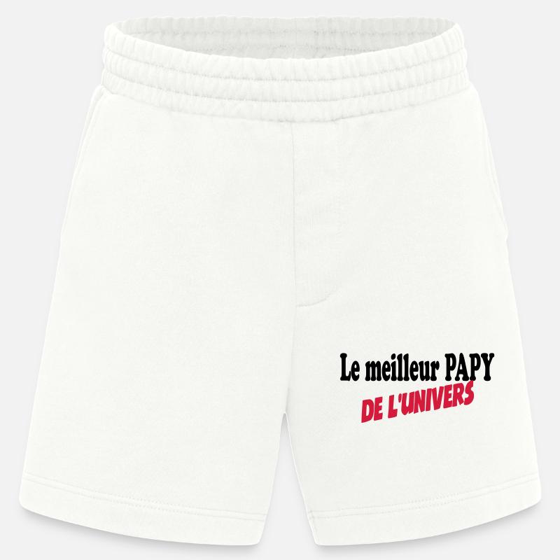 Der beste Opa des Universums - Heavyweight Shorts - made by SPREAD  - OFF WHITE