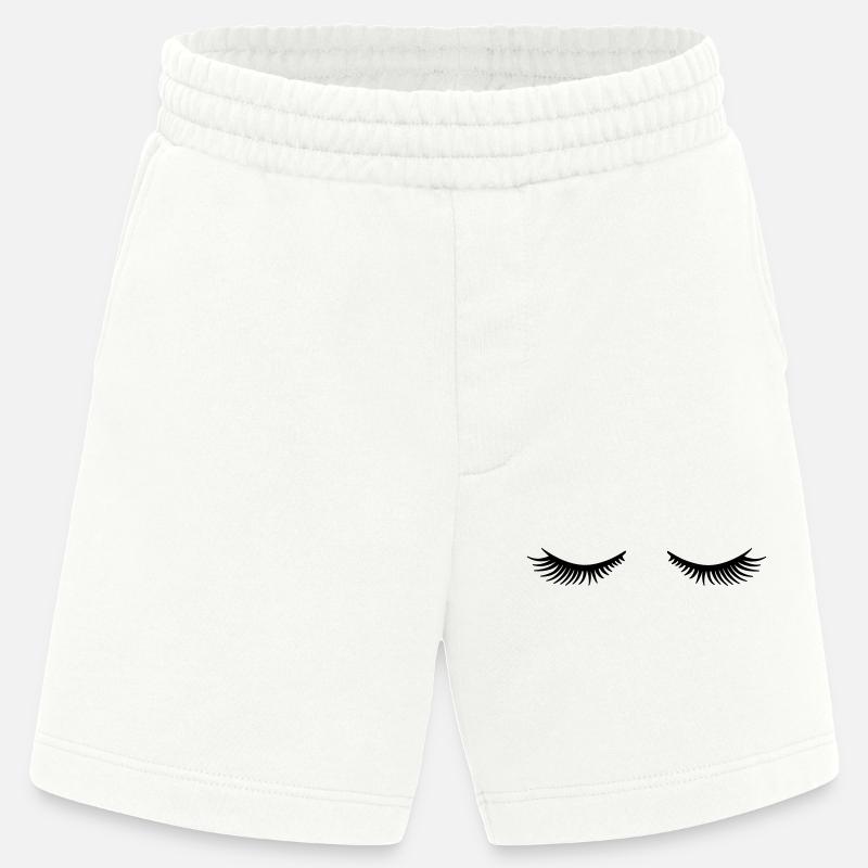 Wimpern - Heavyweight Shorts - made by SPREAD  - OFF WHITE